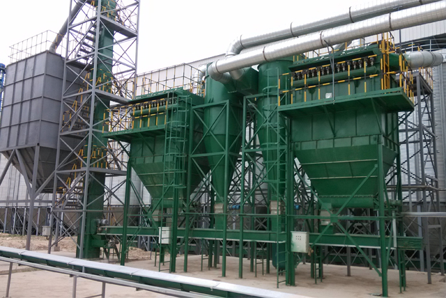 ChinaPulse filter combined cyclone  dust removal system